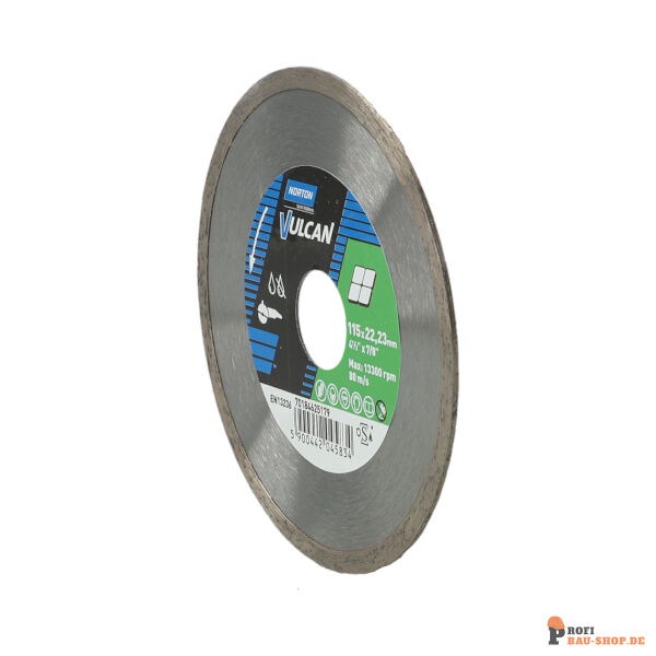 nortonschleifmittel/NORTON_schleifmittel_70184625179 Blades Norton Vulcan-VULCAN TILE-115x22.23-5x1.7_150582